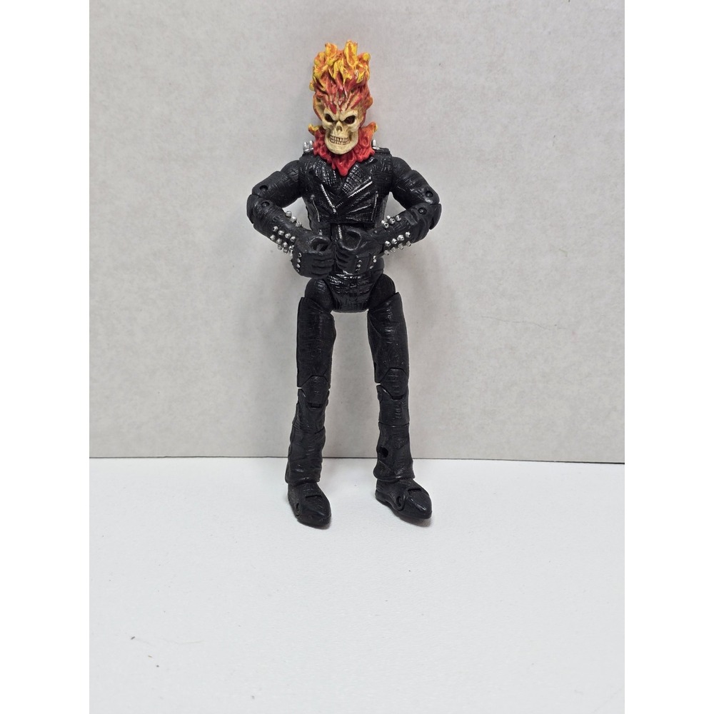 Vintage Marvel Legends Ghost Rider Action Figure Toy Biz 2000s Great Condition